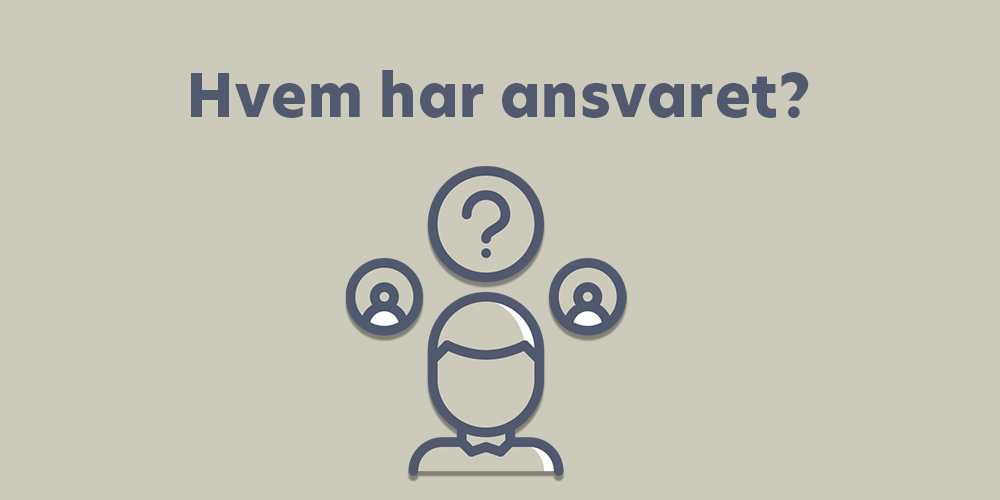 Hvem har ansvaret for arbejdsmiljøet?